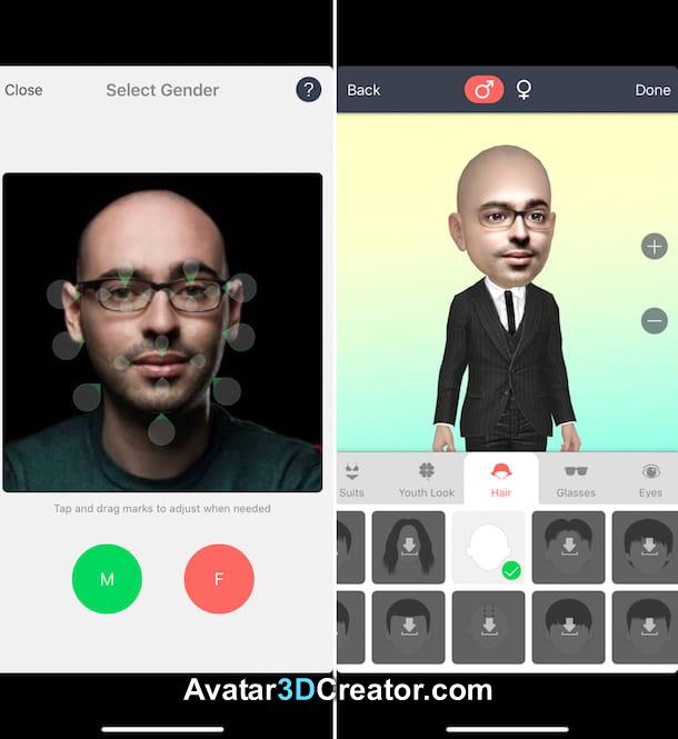 So erstellen Sie ein 3D-Gesicht
